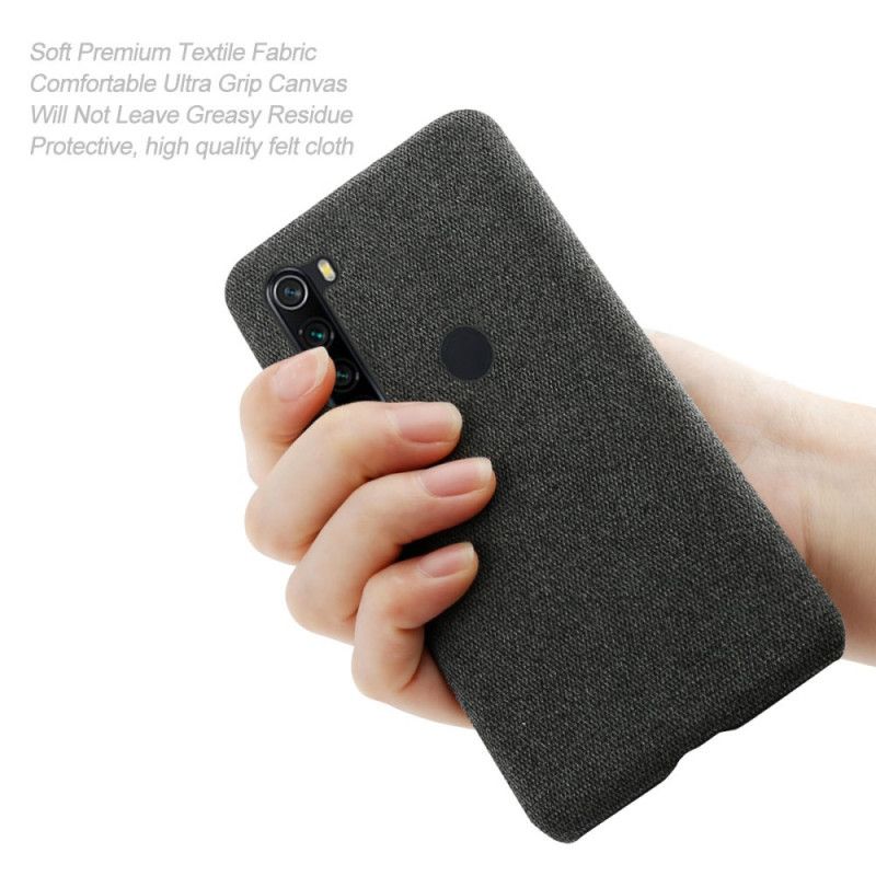 Cover Xiaomi Redmi Note 8 Sølv Ksq Chic Stof