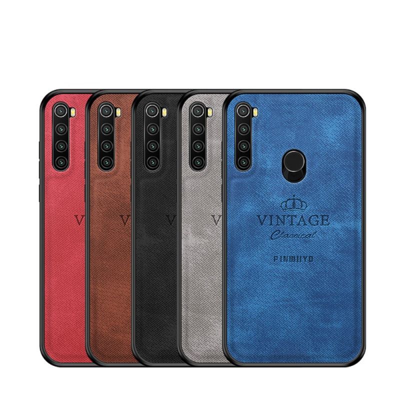 Cover Xiaomi Redmi Note 8 Sort Hæderlig Vintage Pinwuyo