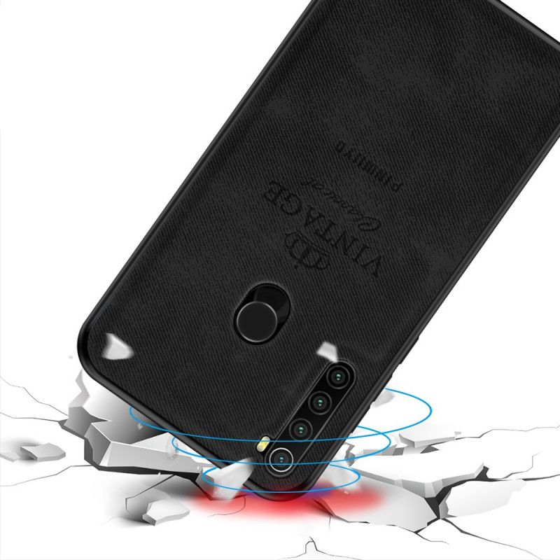 Cover Xiaomi Redmi Note 8 Sort Hæderlig Vintage Pinwuyo