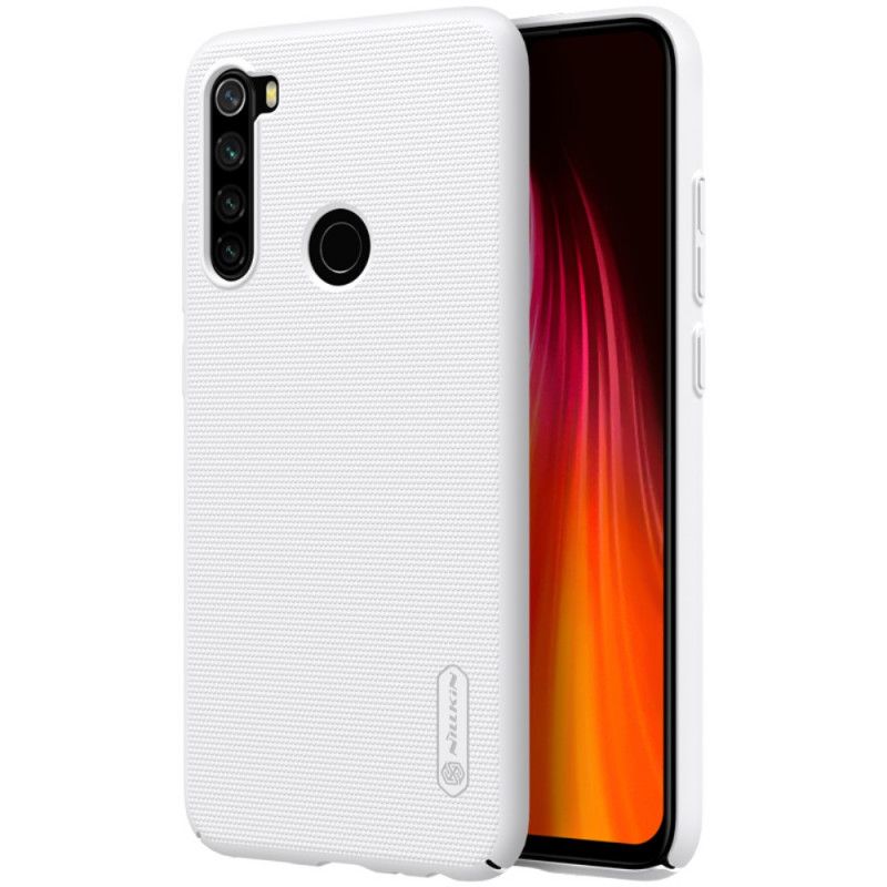 Cover Xiaomi Redmi Note 8 Sort Stiv Frostet Nillkin