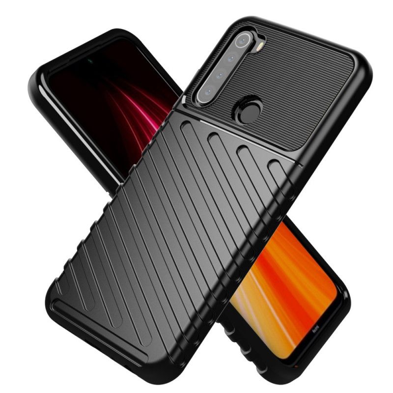 Cover Xiaomi Redmi Note 8 Sort Torden Serie Original