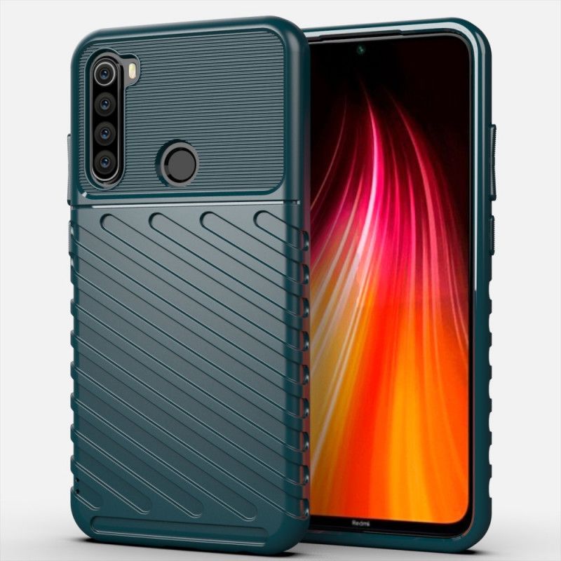 Cover Xiaomi Redmi Note 8 Sort Torden Serie Original