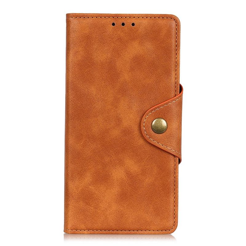 Flip Cover Læder for Xiaomi Redmi Note 8 Rød Imiteret Læder