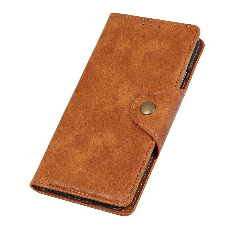 Flip Cover Læder for Xiaomi Redmi Note 8 Rød Imiteret Læder