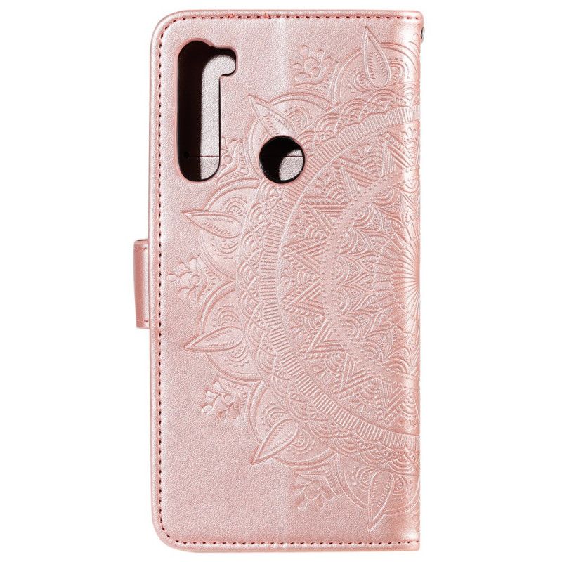 Flip Cover Xiaomi Redmi Note 8 Grå Solmandala