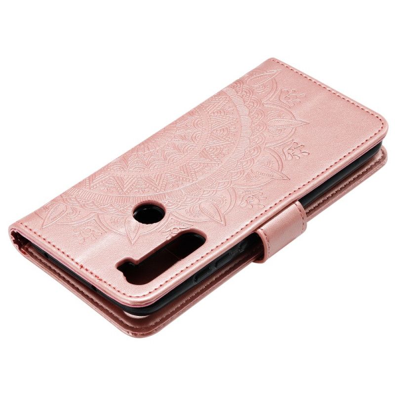 Flip Cover Xiaomi Redmi Note 8 Grå Solmandala