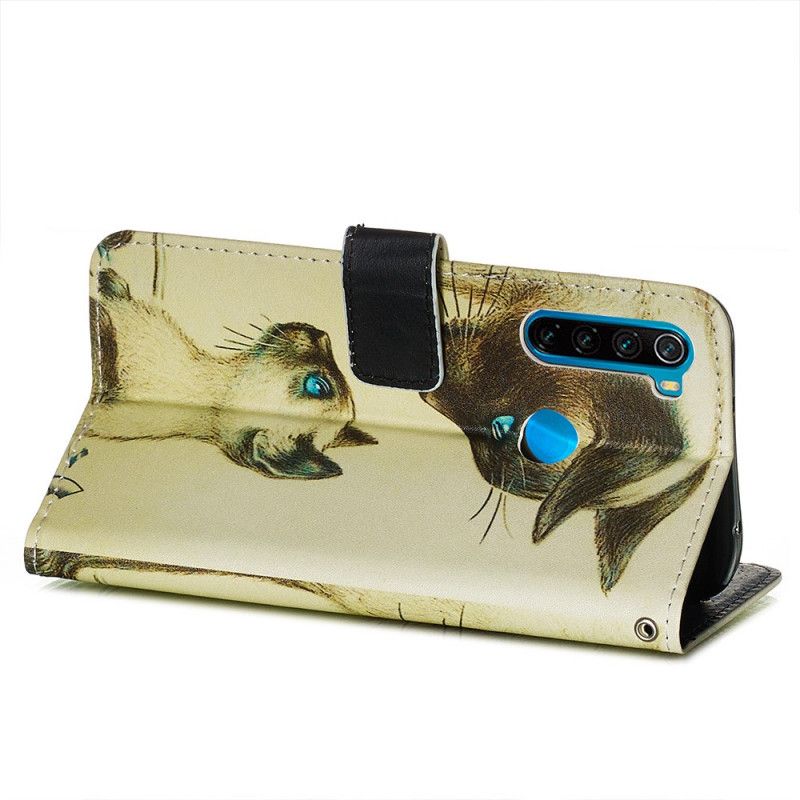 Flip Cover Xiaomi Redmi Note 8 Mobilcover Killing Og Mor Med Rem