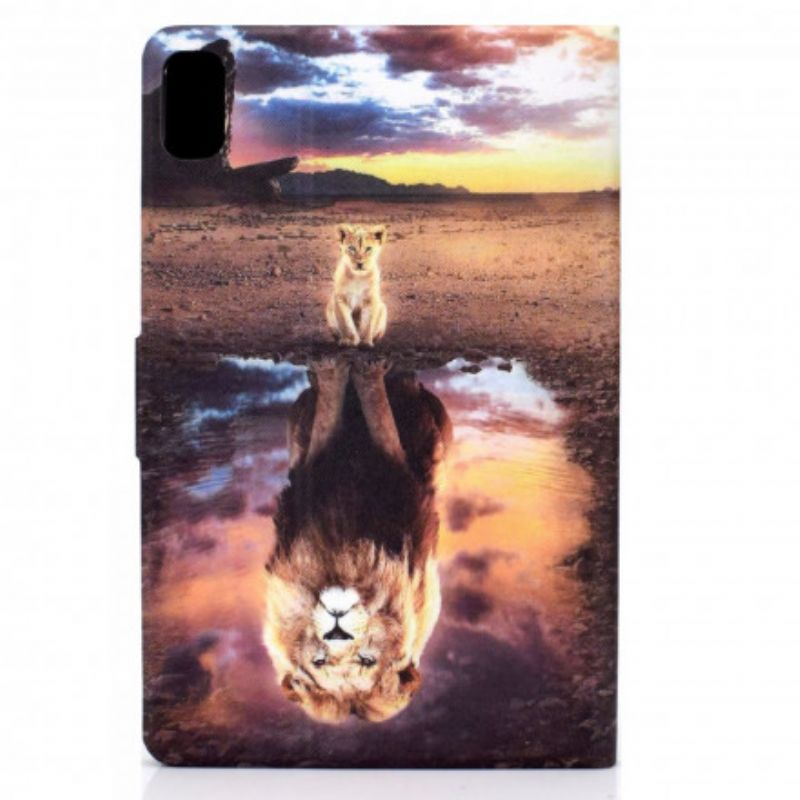 Læder Cover Huawei Matepad New Telefon Etui Kitten Dream