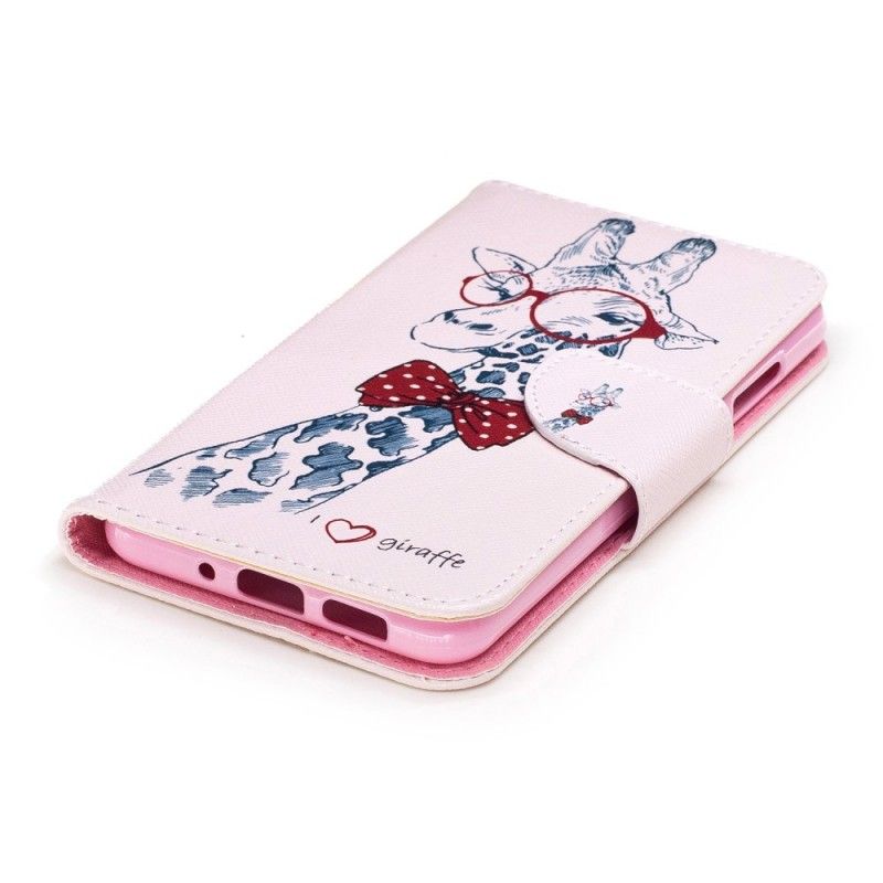 Flip Cover Huawei P10 Lite Mobilcover Nørd Giraf