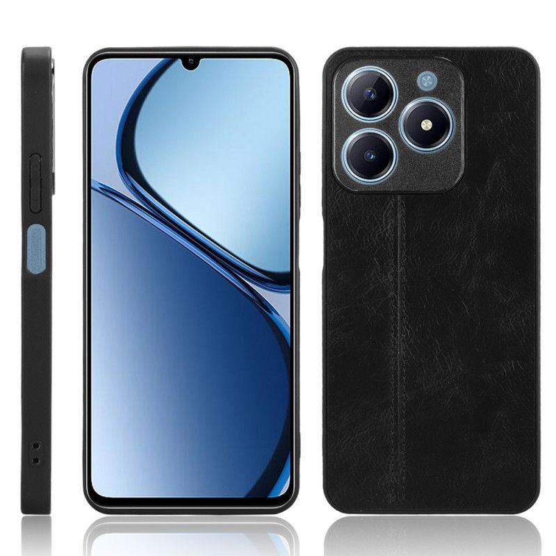Cover Realme C63 Telefon Etui Syet Lædereffekt
