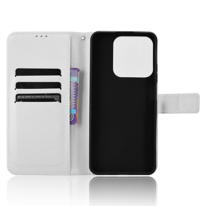 Læder Cover Realme C63 Stroppunkter