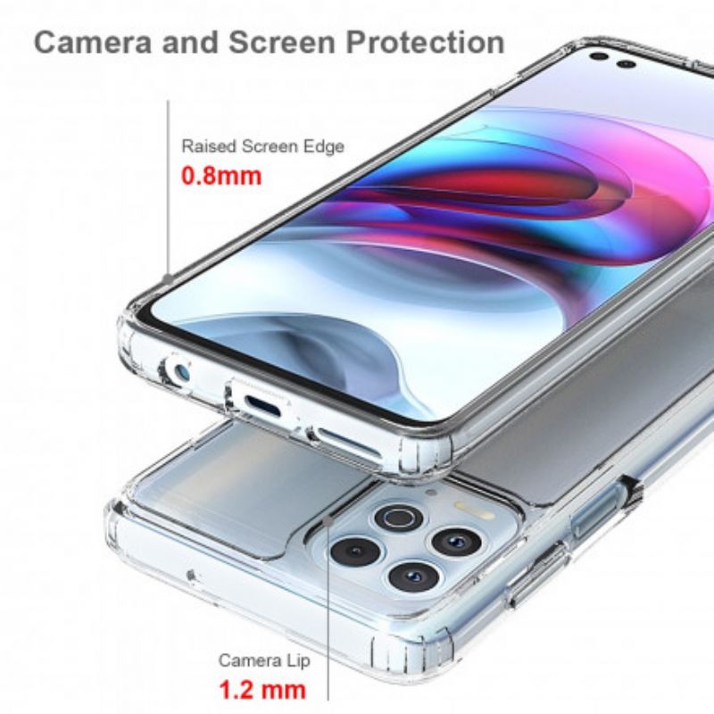 Cover Moto G100 Klare Forstærkede Hjørner