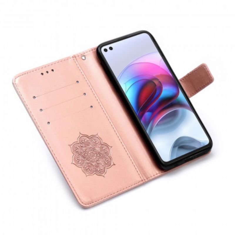 Flip Cover Moto G100 Drømmefanger Med Lædereffekt