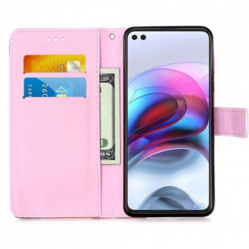 Flip Cover Moto G100 Panda Galaxy