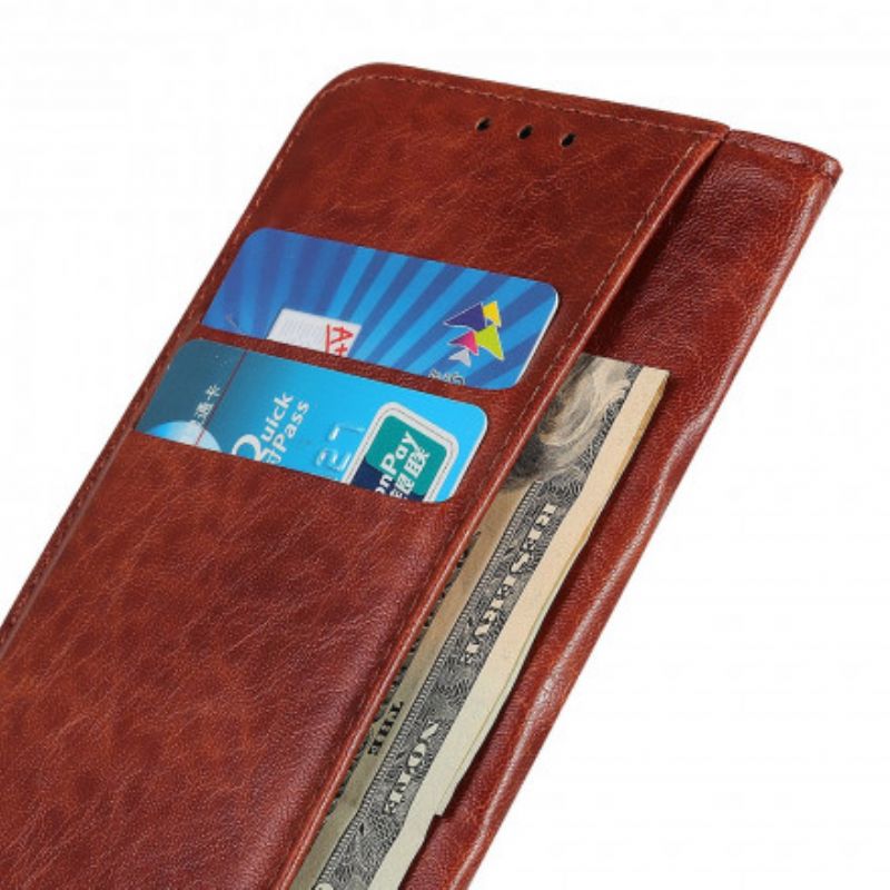 Flip Cover Til Moto G100 Style Læder Sobriety