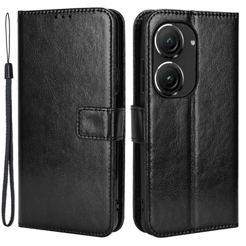 Flip Cover Asus Zenfone 10 Kunstlædersnor