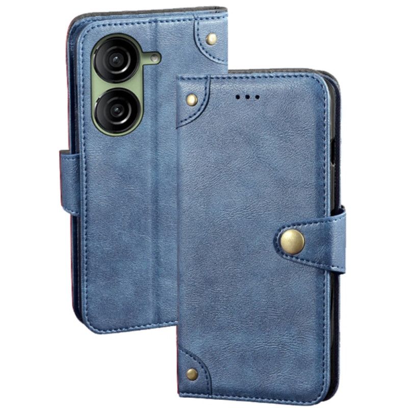 Flip Cover Til Asus Zenfone 10 Idewei Stødsikker Pung