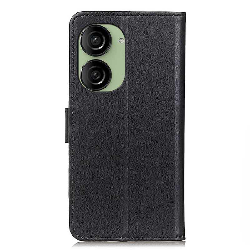 Læder Cover Asus Zenfone 10 Telefon Etui Kunstlæder