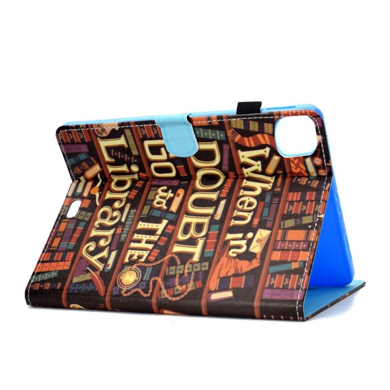 Flip Cover iPad Air 10.9" (2020) Brun Bibliotek