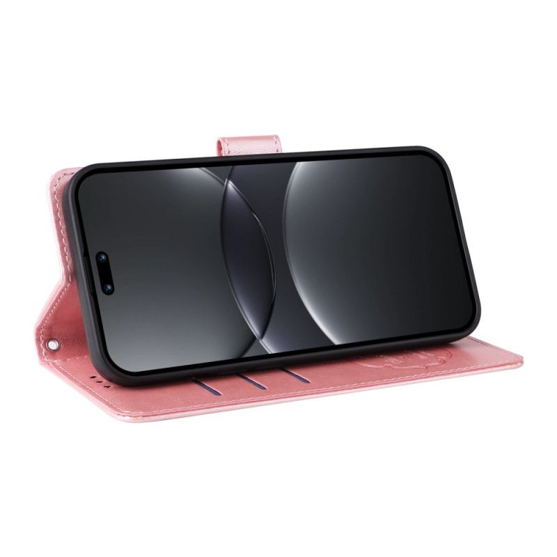 Læder Cover Huawei Nova 13 Pro Blomstermønster