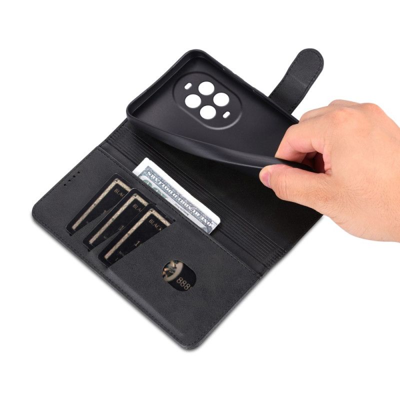 Læder Cover Huawei Nova 13 Pro Telefon Etui Azns Lædereffekt