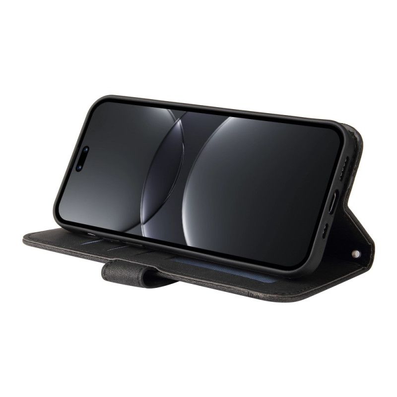 Læder Cover Huawei Nova 13 Pro Telefon Etui Dekorativ Nitte Og Snor