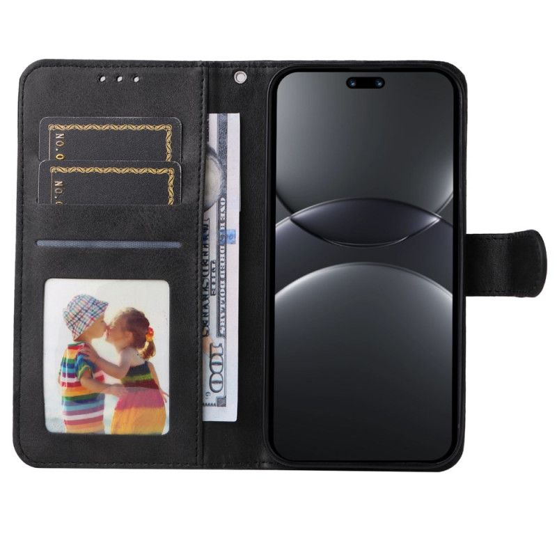 Læder Cover Huawei Nova 13 Pro Telefon Etui Lædereffektrem