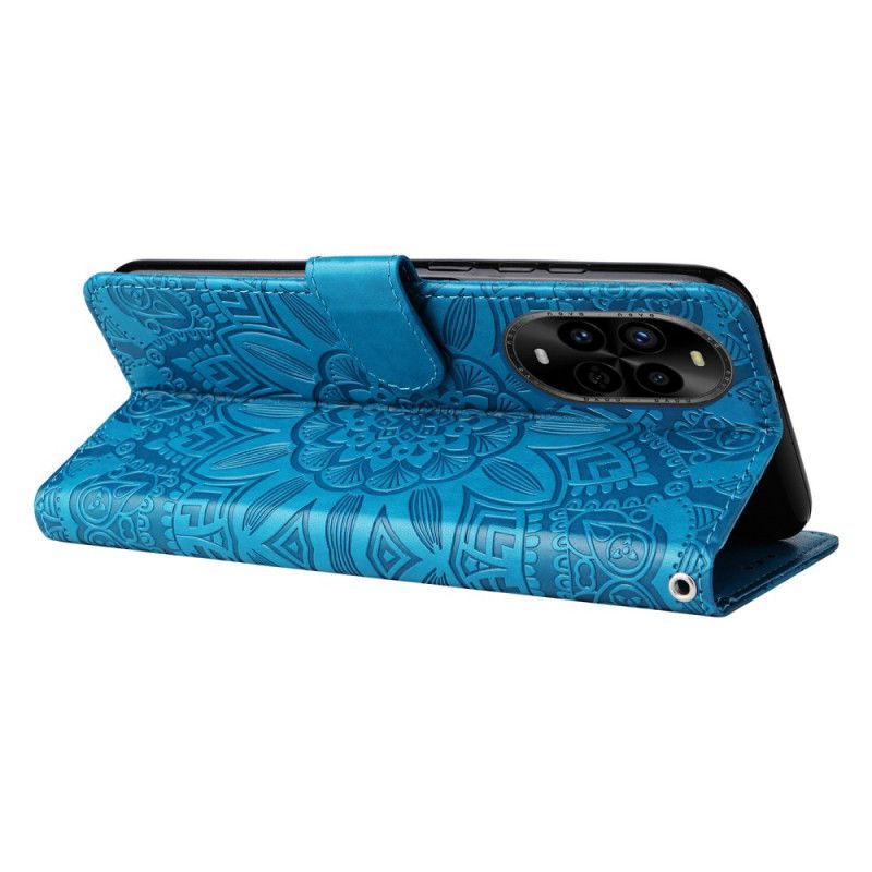 Læder Cover Huawei Nova 13 Pro Telefon Etui Mandala