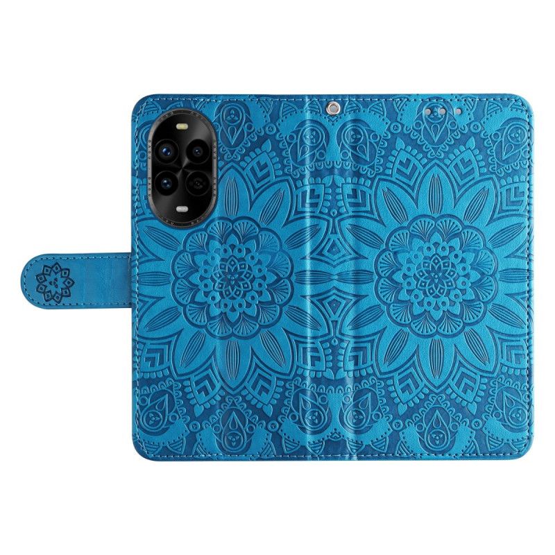 Læder Cover Huawei Nova 13 Pro Telefon Etui Mandala