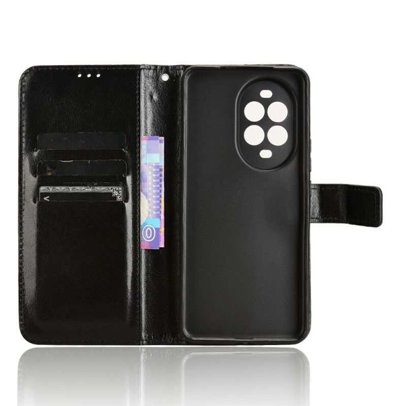 Læder Cover Huawei Nova 13 Pro Telefon Etui Prangende Kunstlæder