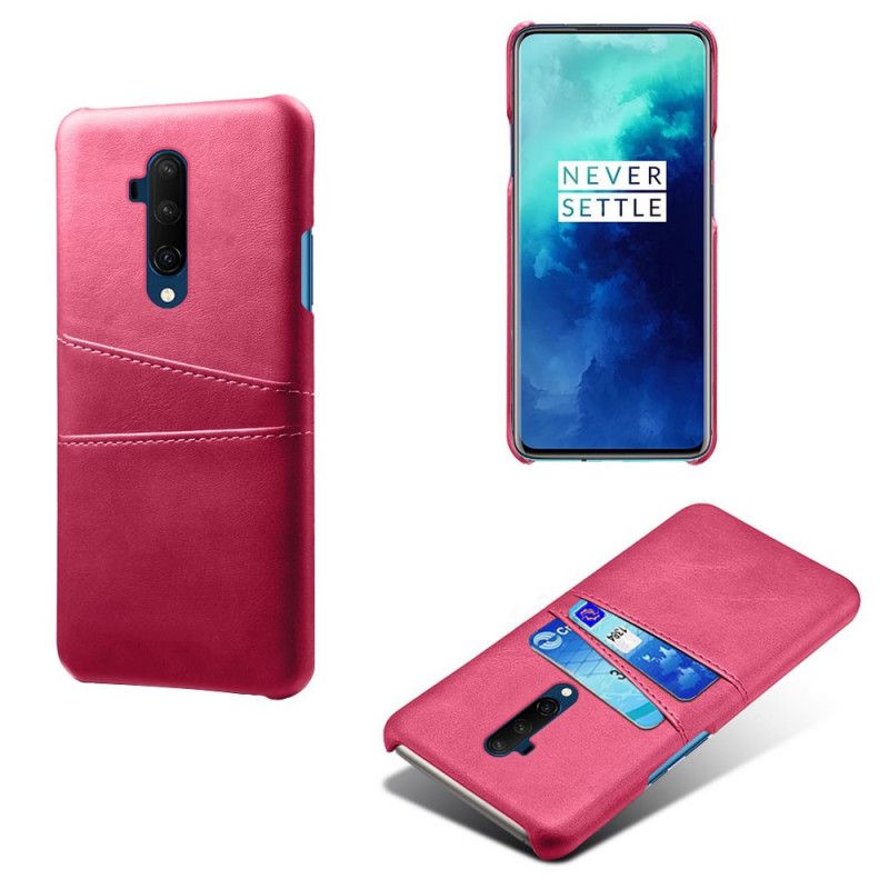 Cover OnePlus 7T Pro Rød Kortholder Original