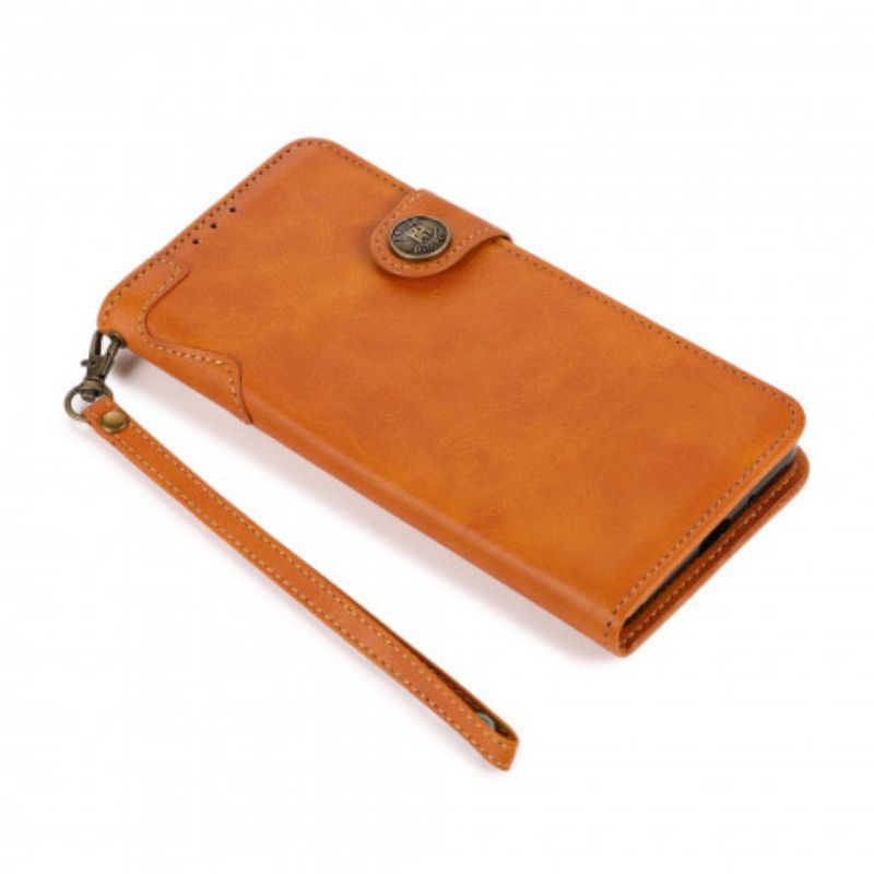 Flip Cover Sony Xperia 1 Iii Magnetisk Knap Khazneh