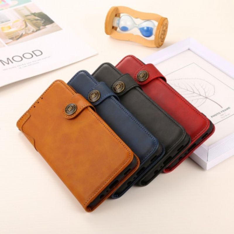 Flip Cover Sony Xperia 1 Iii Magnetisk Knap Khazneh