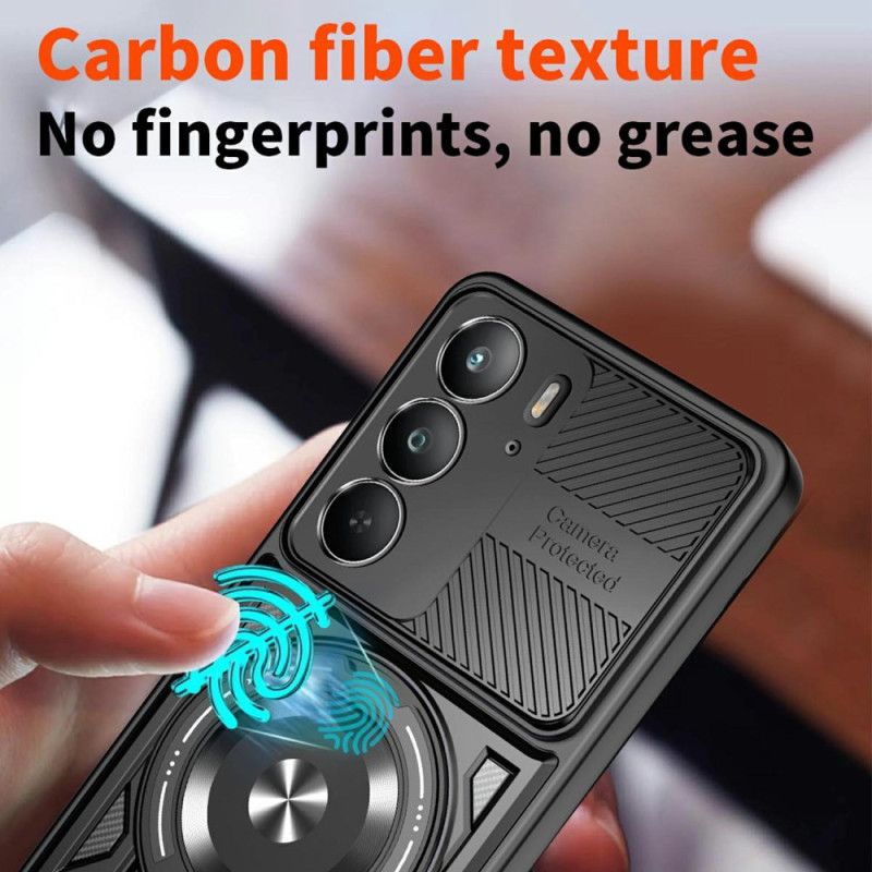 Cover Realme 14x 5g Magnetisk Med Roterende Stativ