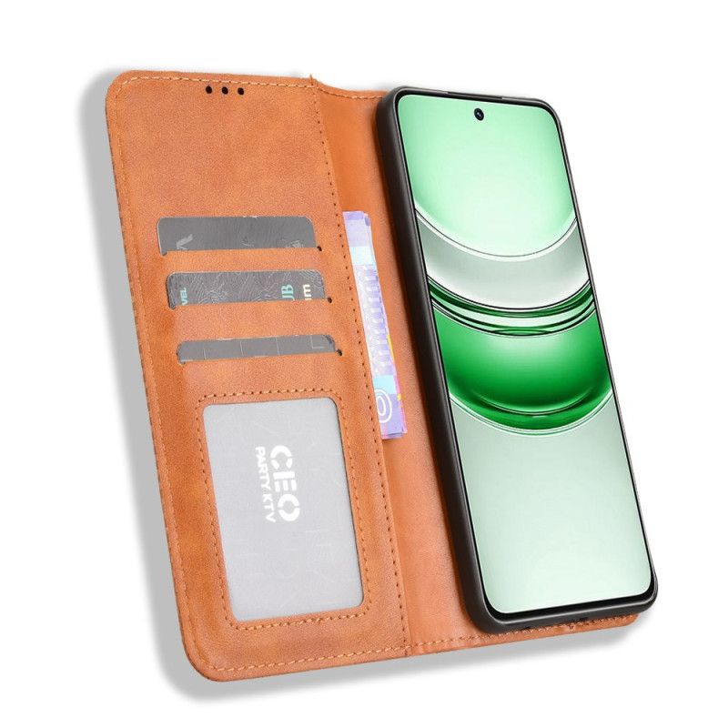 Flip Cover Realme 14x 5g Vintage Kant