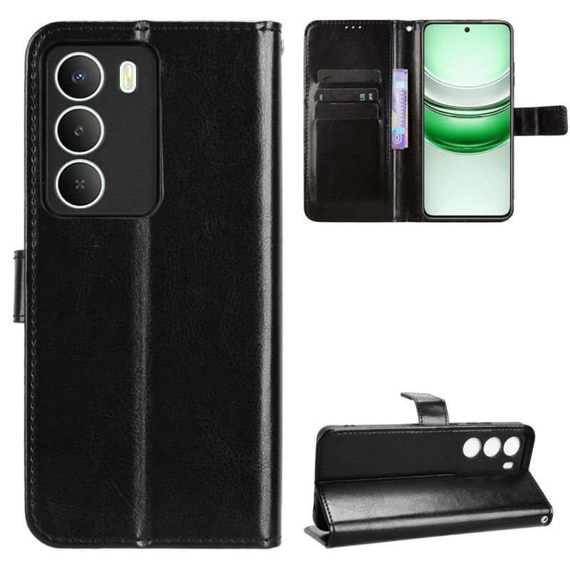 Flip Cover Til Realme 14x 5g Prangende Kunstlæder