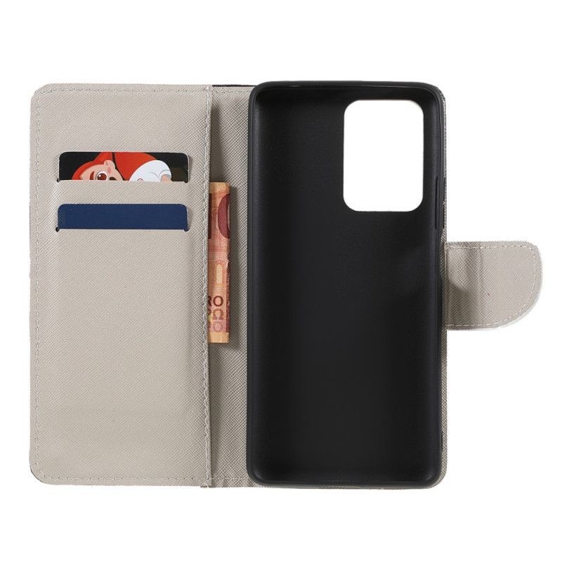 Læder Cover Xiaomi Mi 11t / 11t Pro Telefon Etui Farlig Bjørn