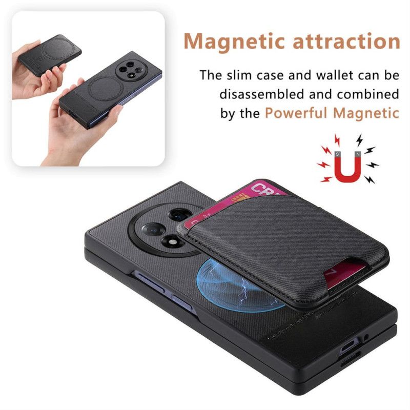 Cover Oppo Find N5 Magnetisk Med Stativ Og Aftagelig Etui