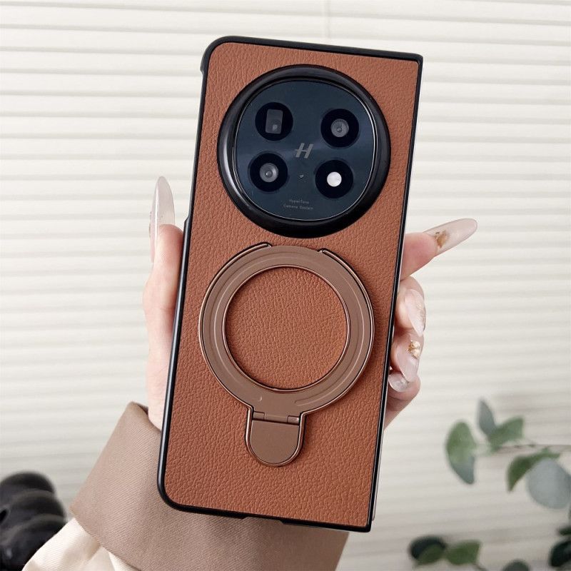 Cover Oppo Find N5 Ringholder I Kunstlæder