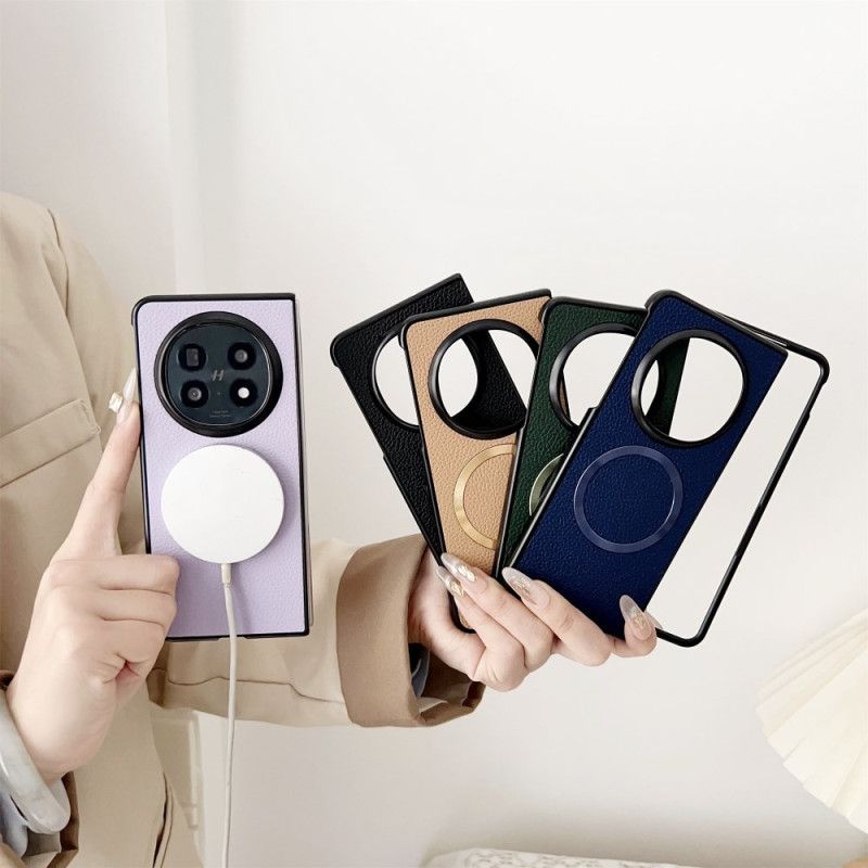 Cover Til Oppo Find N5 Magsafe-kompatibelt Kunstlæder