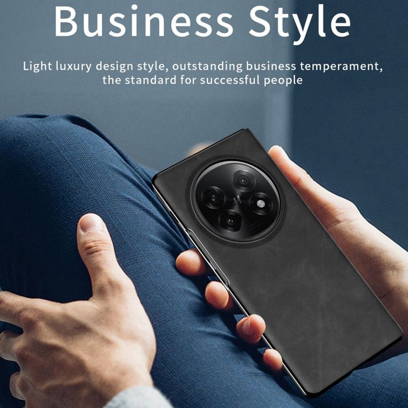 Etui Til Oppo Find N5 Lædereffekt