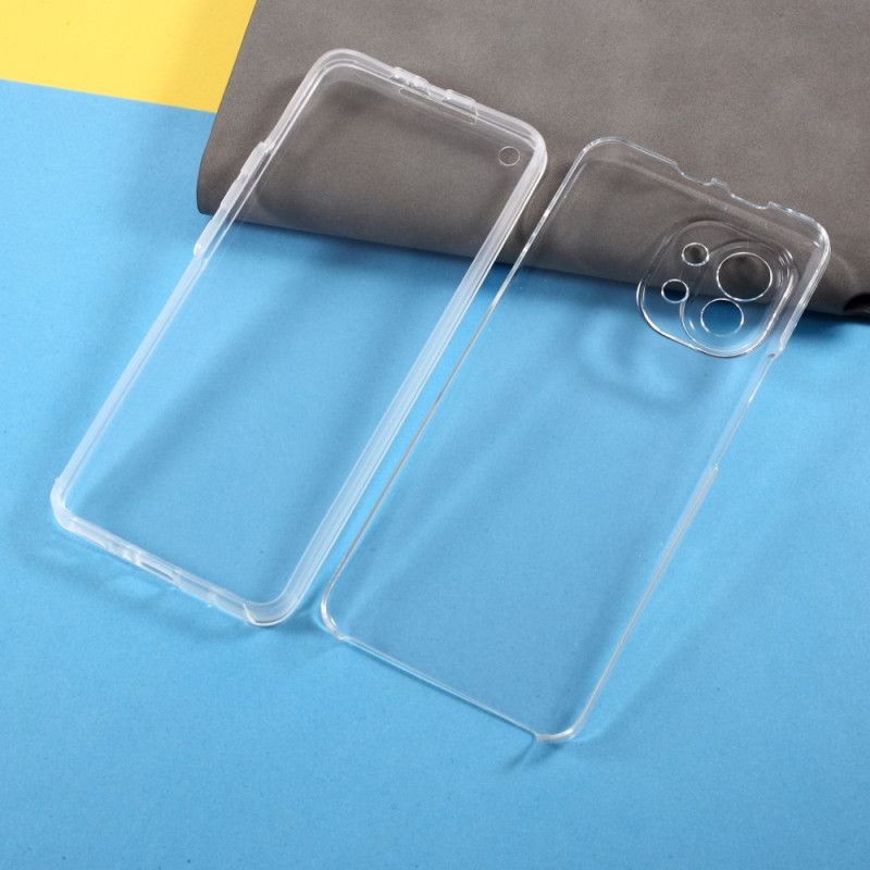 Cover Xiaomi Mi 11 Gennemsigtig For- Og Bagside
