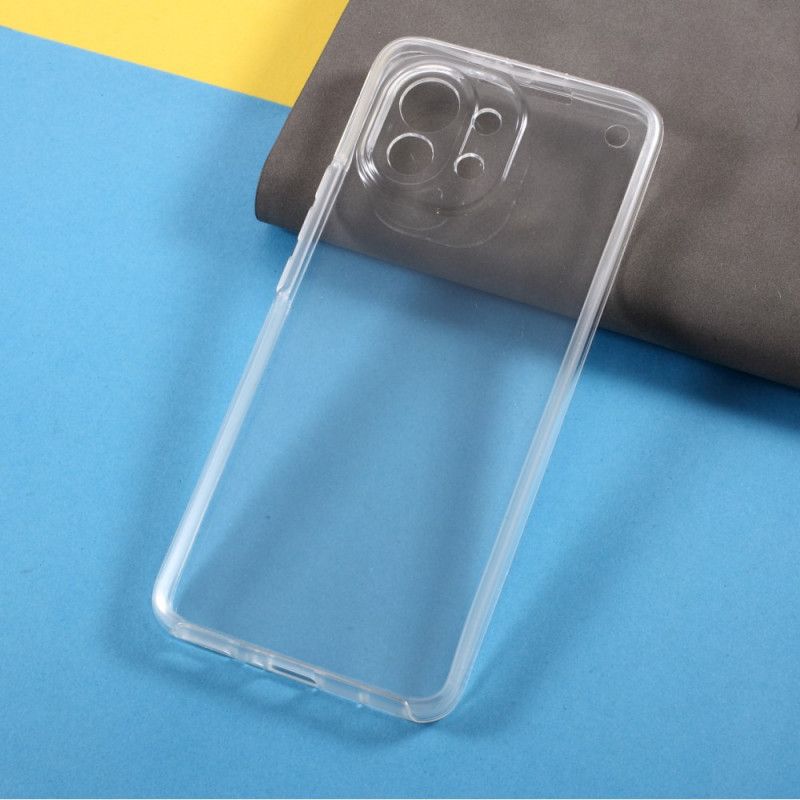 Cover Xiaomi Mi 11 Gennemsigtig For- Og Bagside