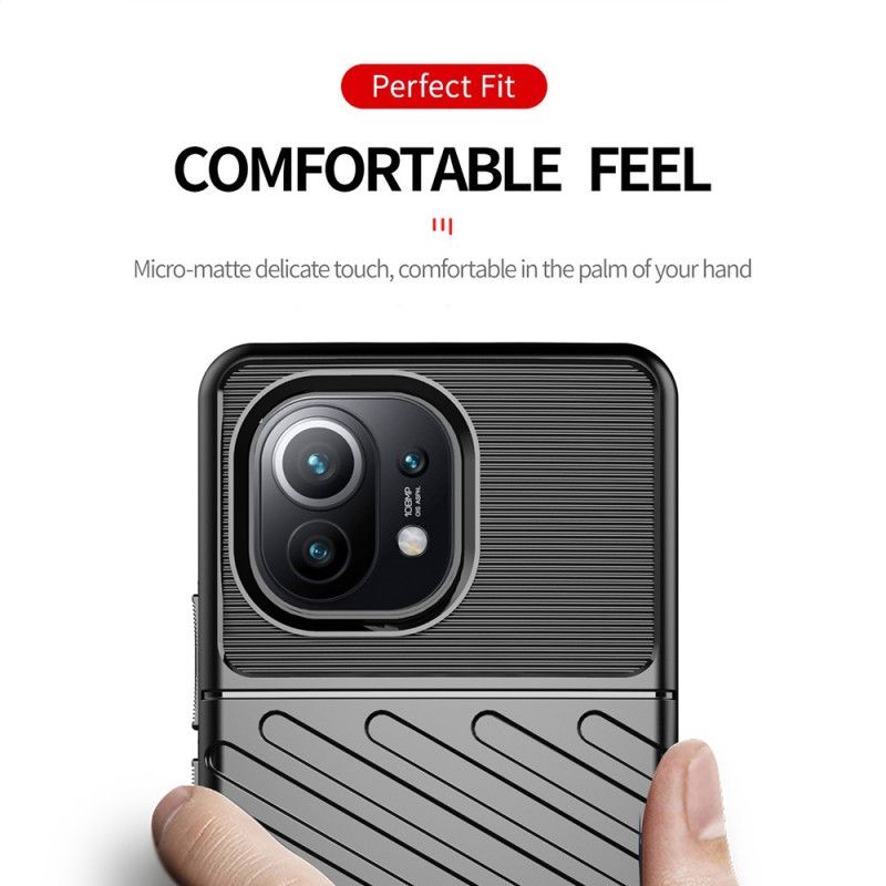 Cover Xiaomi Mi 11 Sort Mobilcover Torden Serie