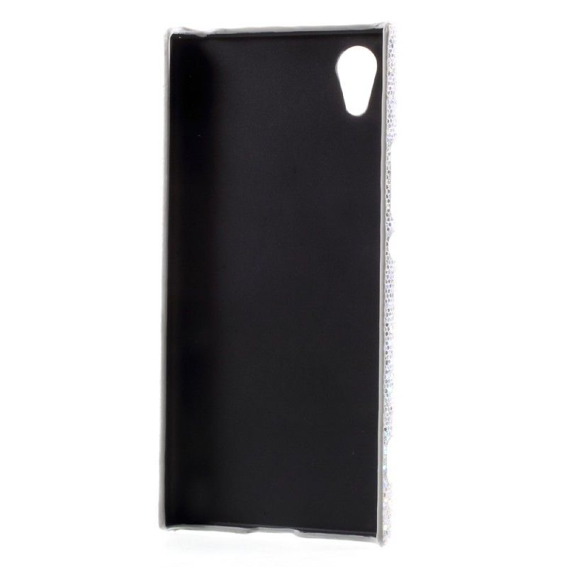Cover Sony Xperia XA1 Sølv Pailletter