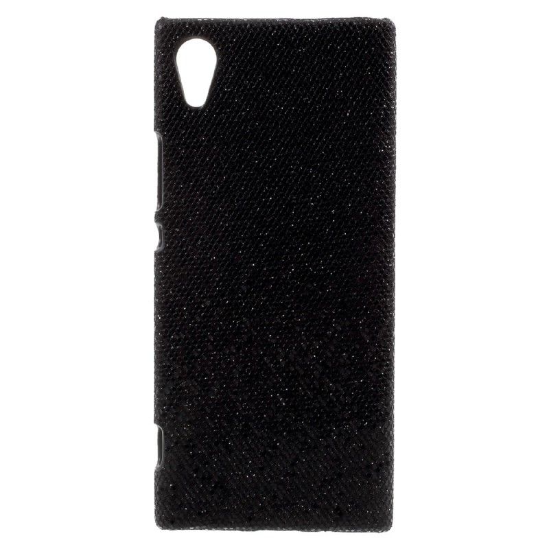 Cover Sony Xperia XA1 Sølv Pailletter