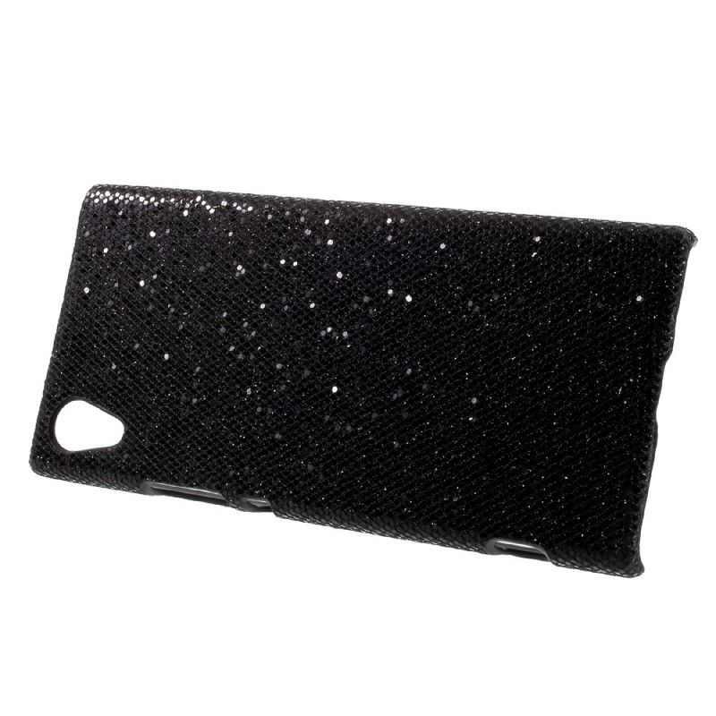 Cover Sony Xperia XA1 Sølv Pailletter
