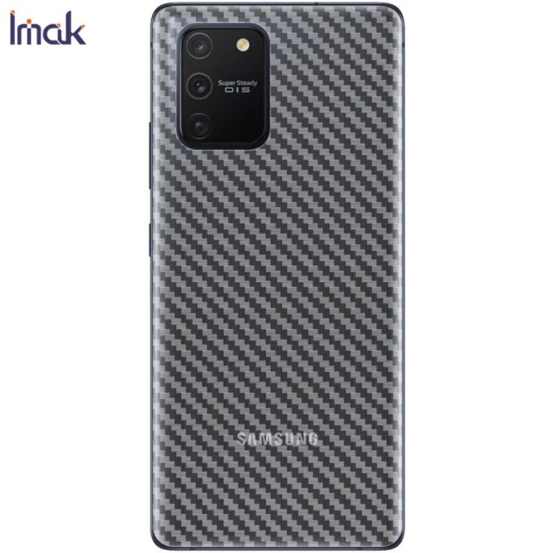 Bagfilm Samsung Galaxy S10 Lite Carbon Imak Stil