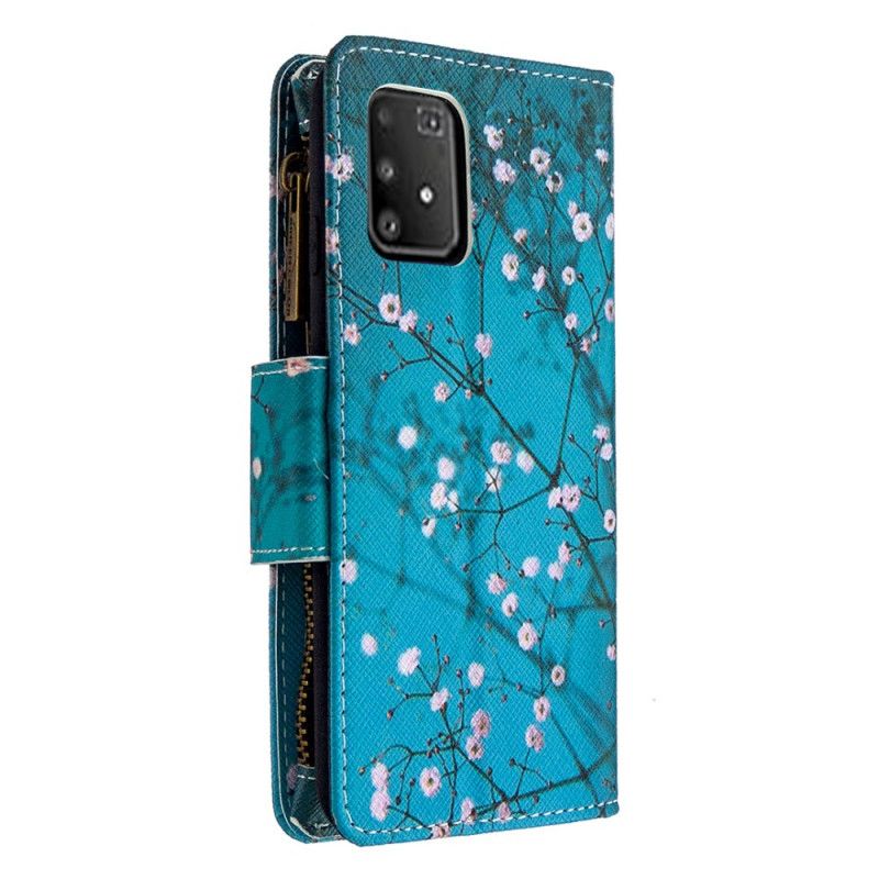 Flip Cover Samsung Galaxy S10 Lite Hvid Lynlåset Trælomme