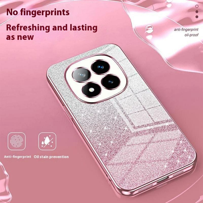 Cover Til Xiaomi Redmi Note 14 Pro Plus 5g Gradient Glitter